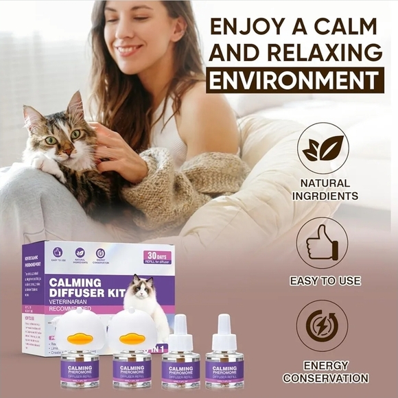 Cat Calming Diffuser Kit. - Picture 3 of 8